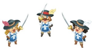 mini musketeers