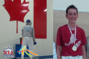 Burke Willson - Gold U15 Sabre - Asian Community Games Markham, ON